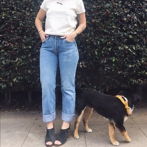 Vintage 501 Levis Light-Medium Wash