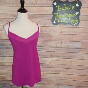 Lane Bryant Chiffon Trim V-neck tank size 18/20