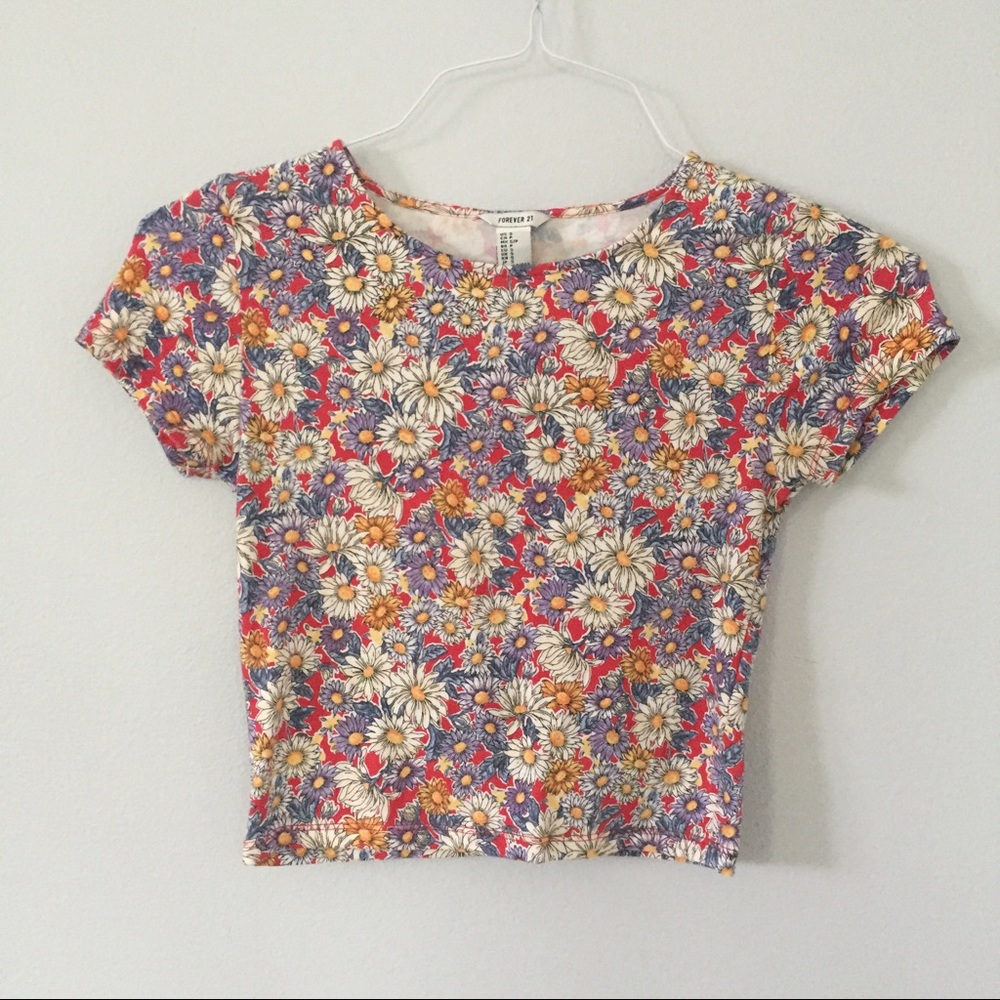 Floral Crop Top