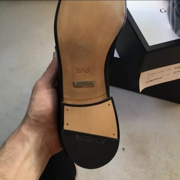 Men\'s Gucci Vit. Bulgaro Nero Size 10+ main image 5
