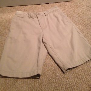 Boys size 12 khaki shorts