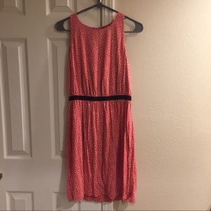 Loft dress, MP. Color is pinkish orange