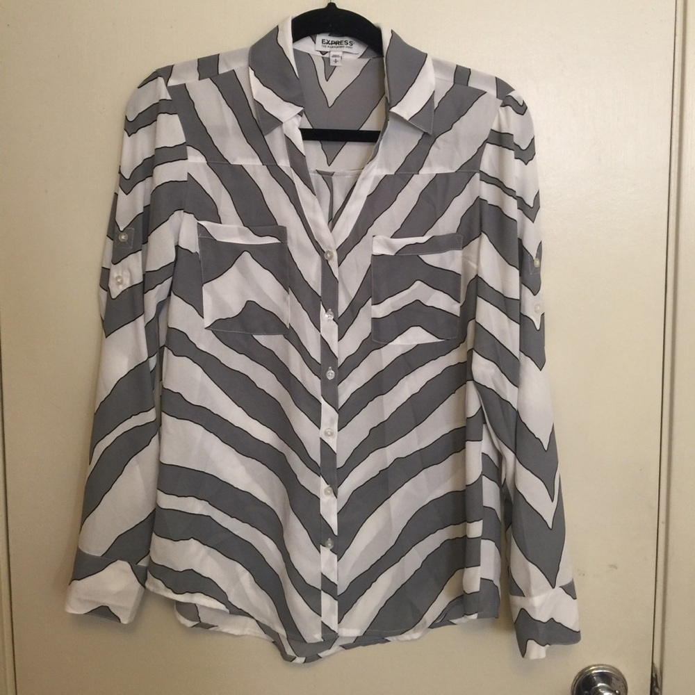 Express Convertible Sleeve Portofino Shirt