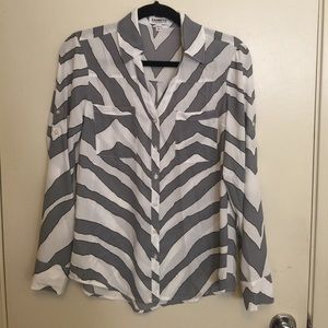 Express Convertible Sleeve Portofino Shirt