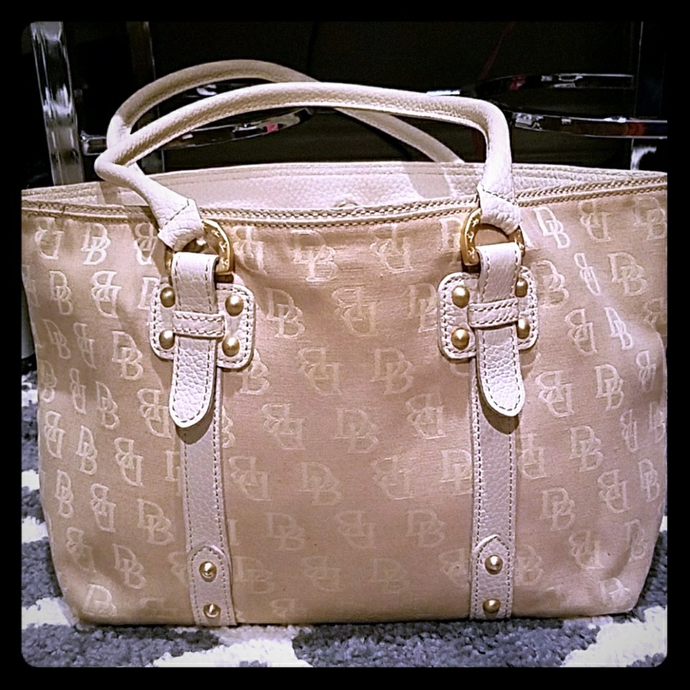 Dooney & Bourke Cream Tote
