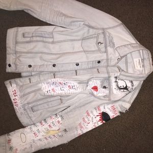 Custom 1 of 1 denim jacket