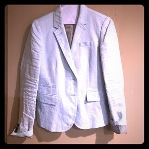 J. Crew women's light blue blazer