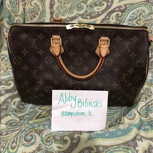 ❤️SOLD❤️ Louis Vuitton Speedy Bandouliere 35