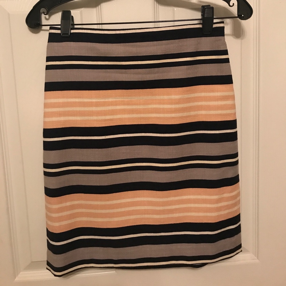 Ann Taylor striped skirt
