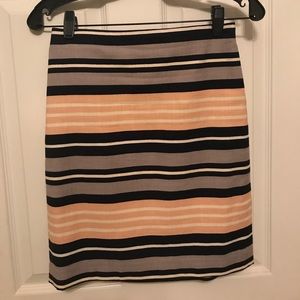 Ann Taylor striped skirt