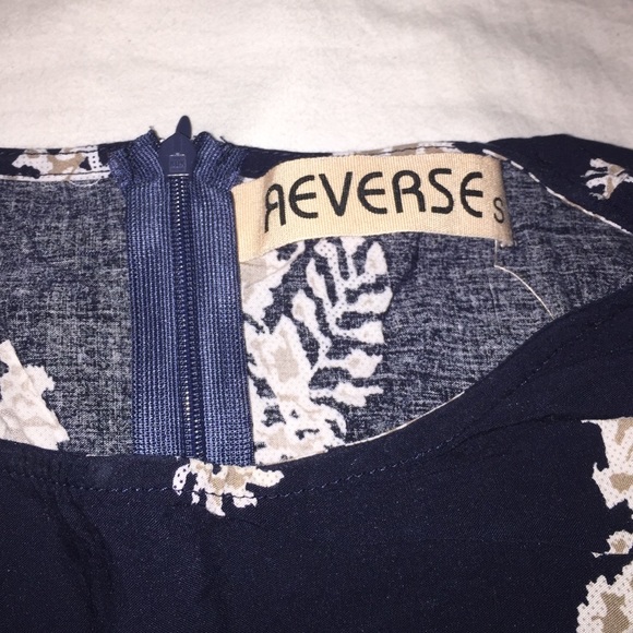 Navy Two Piece Set - Picture 2 of 3