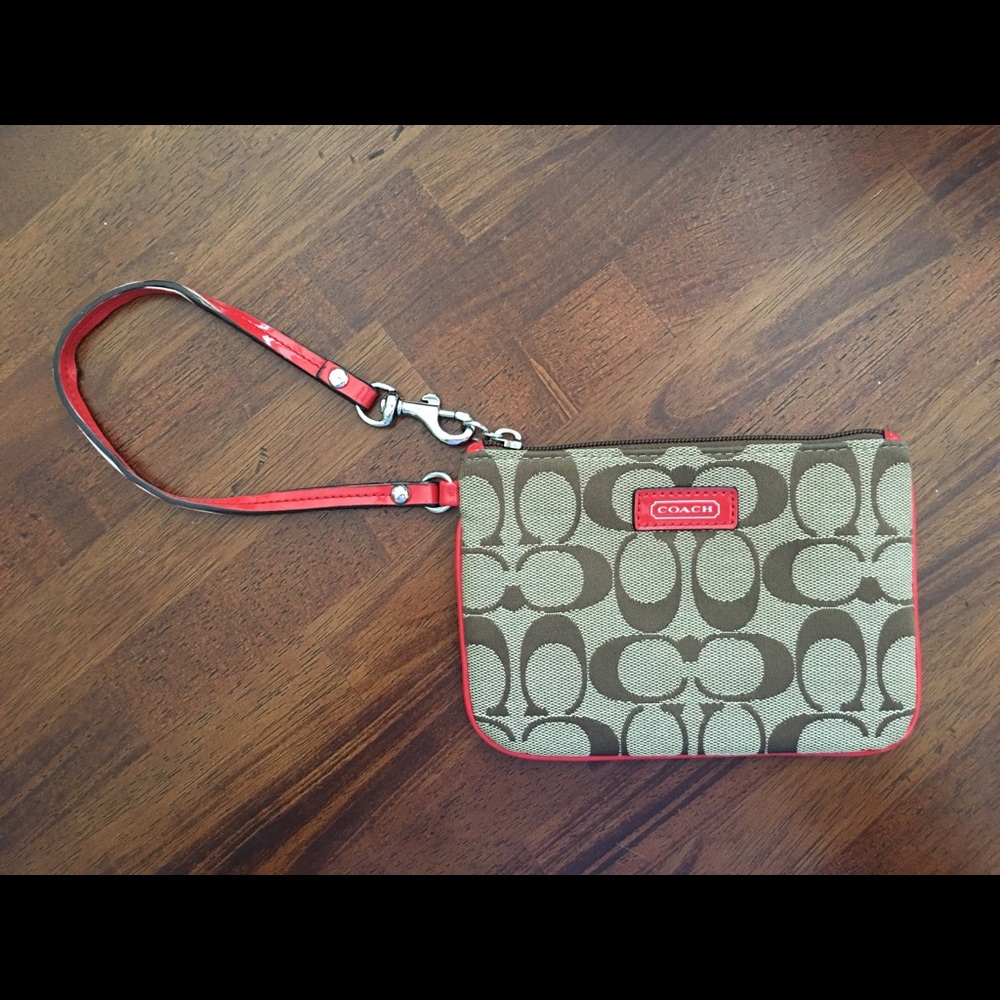 Coach wristlet