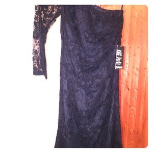 Little Black one sleeve lace by Express
