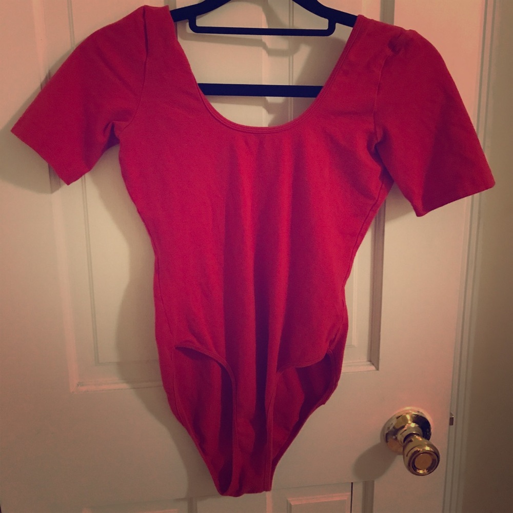 American Apparel short-sleeve bodysuit