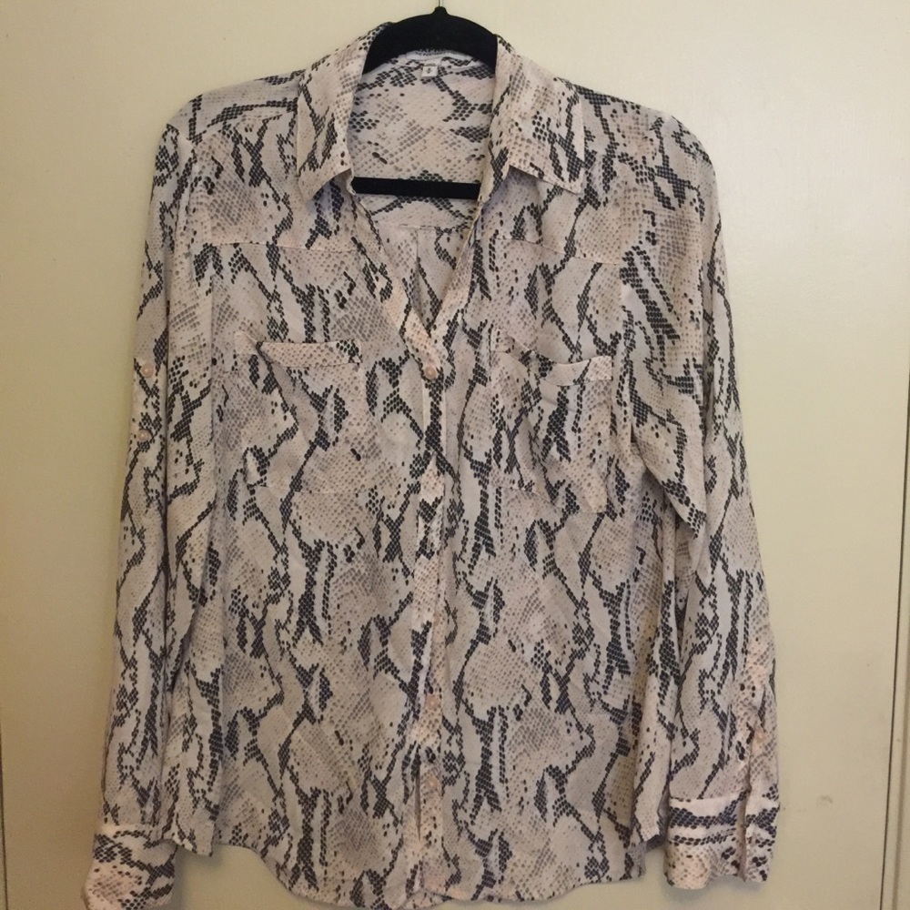 Express Convertible Sleeve Portofino Shirt