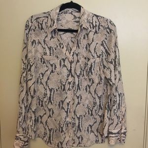 Express Convertible Sleeve Portofino Shirt