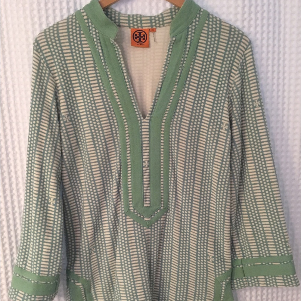 Tory Burch Velour Tunic size XS