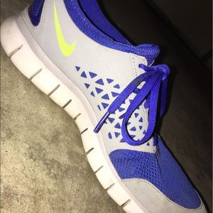 Nike blue flywires