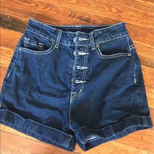 BDG high waisted jean shorts
