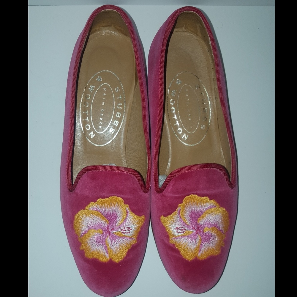 Pink Stubbs & wootton sz.8