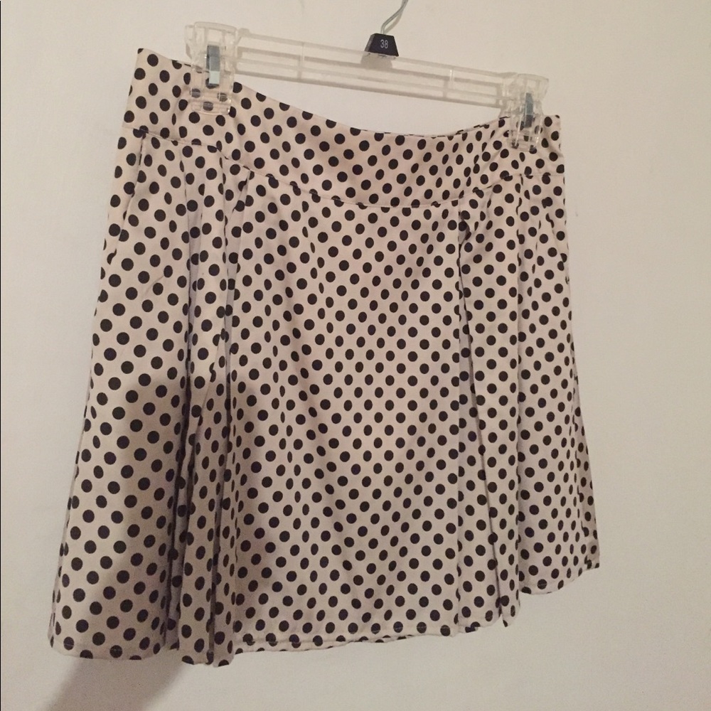Polka dot skirt