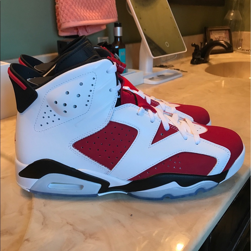 Jordan 6 Carmines