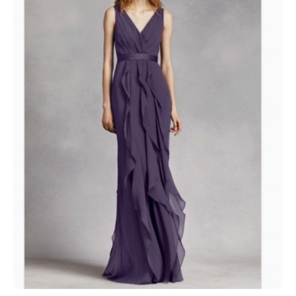 Vera Wang Plum dress