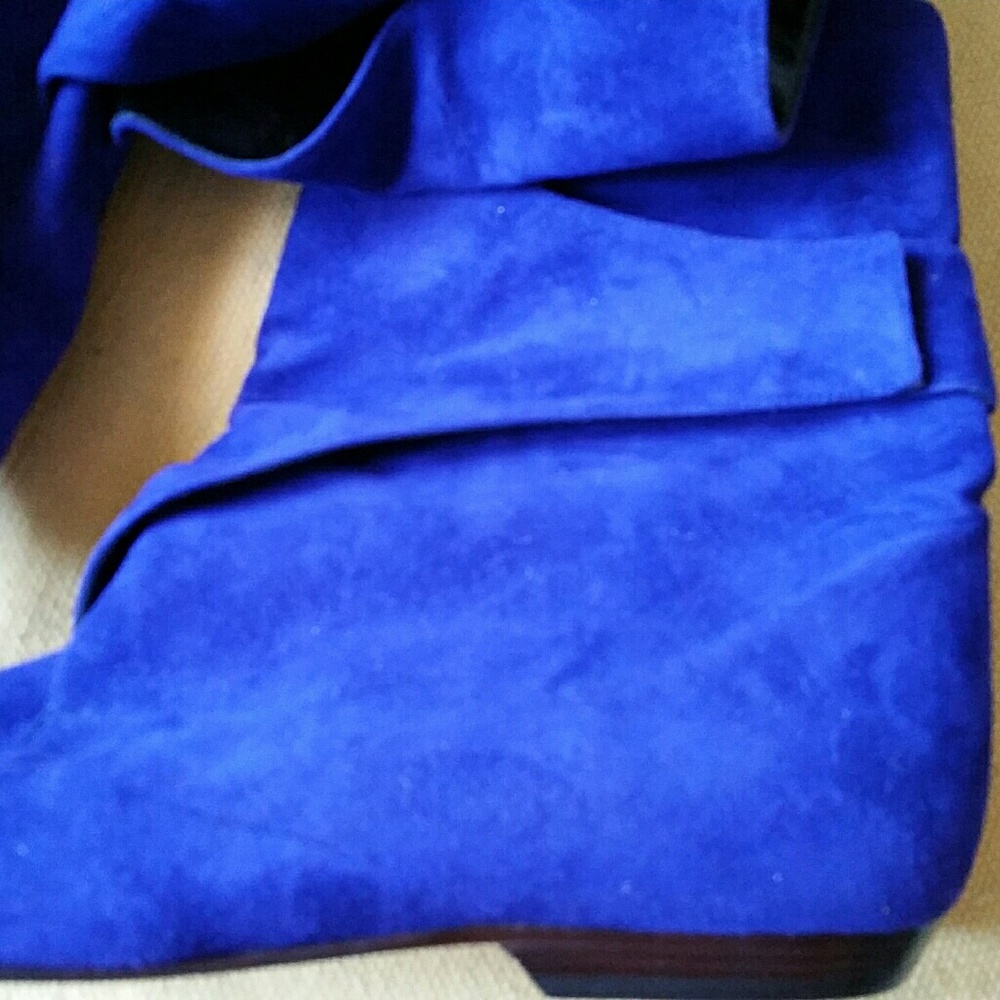 Donna Karan Suede Ankle Boots