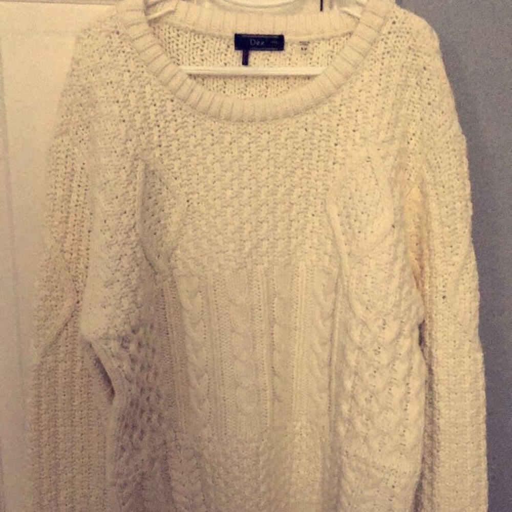 Cream Fishermans sweater