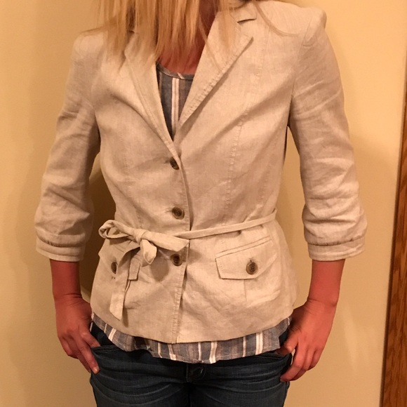 Banana Republic Jackets & Blazers - Banana Republic Linen Jacket