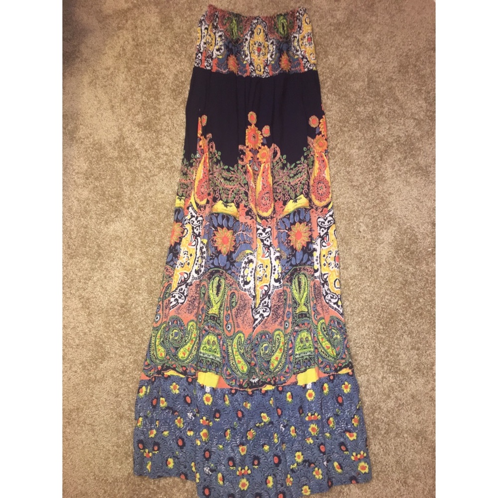 Long flowey maxi dress