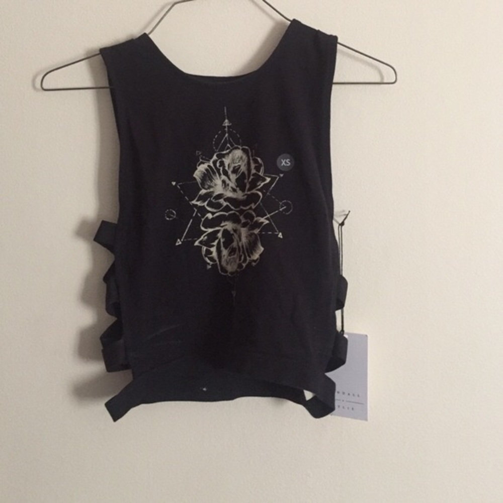 Kendall and Kylie Crop Top NWOT