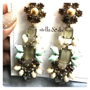 Stella & Dot convertible earrings