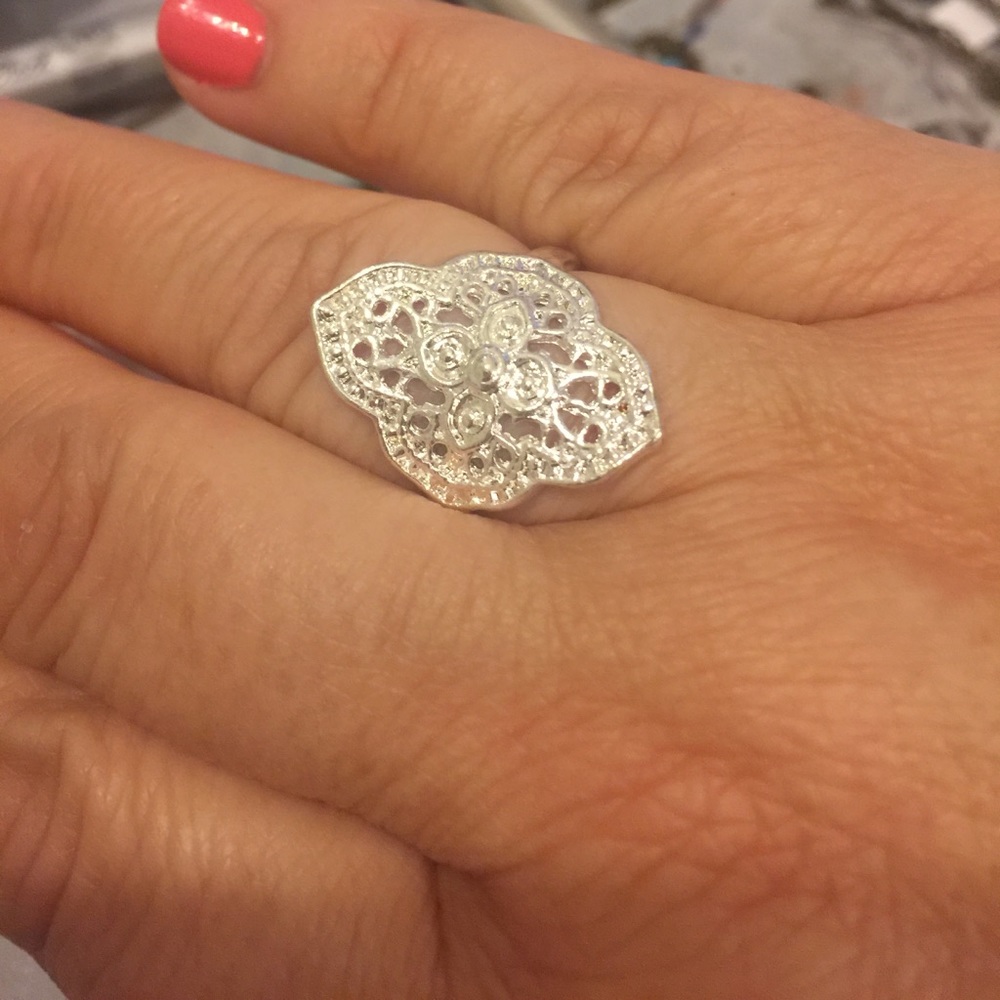 .925 Silver ring - Picture 3 of 5