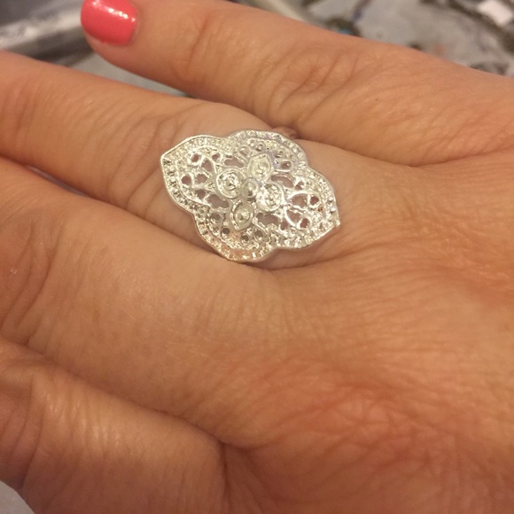 .925 Silver ring - Picture 3 of 5