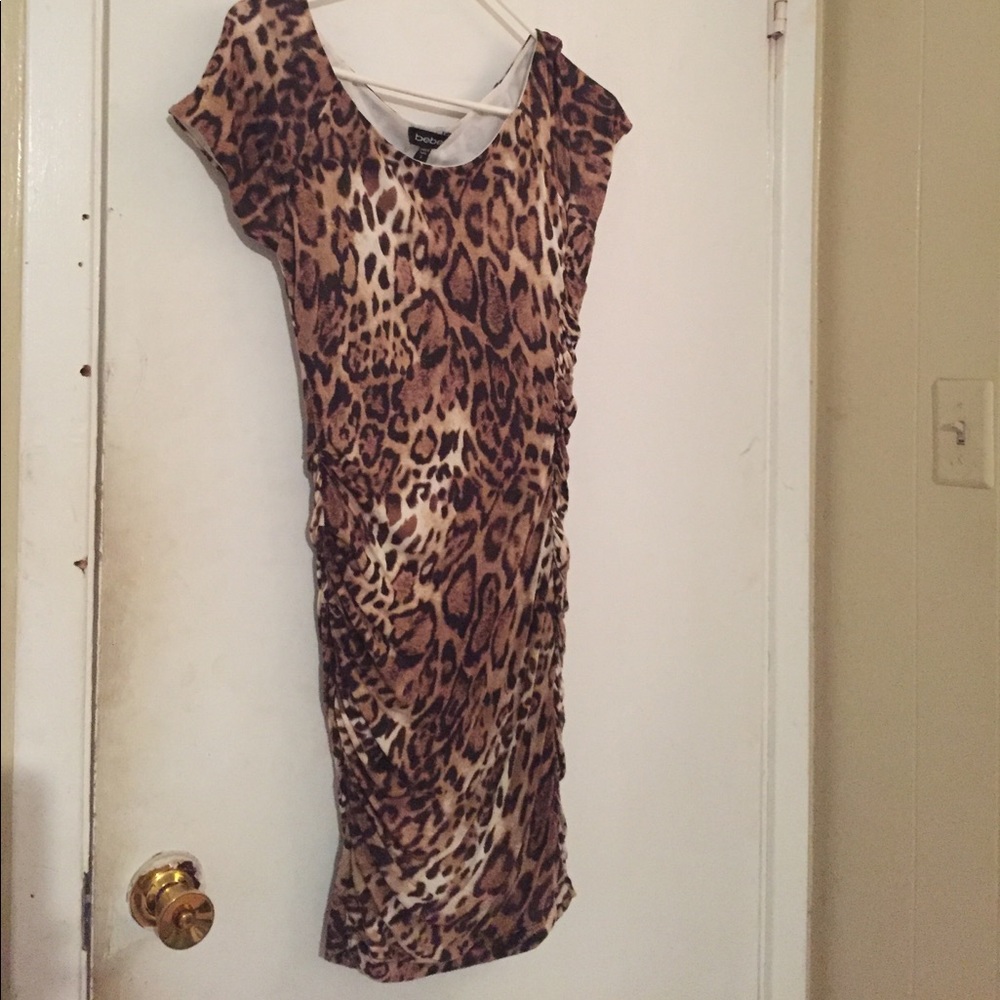 Animal print dress