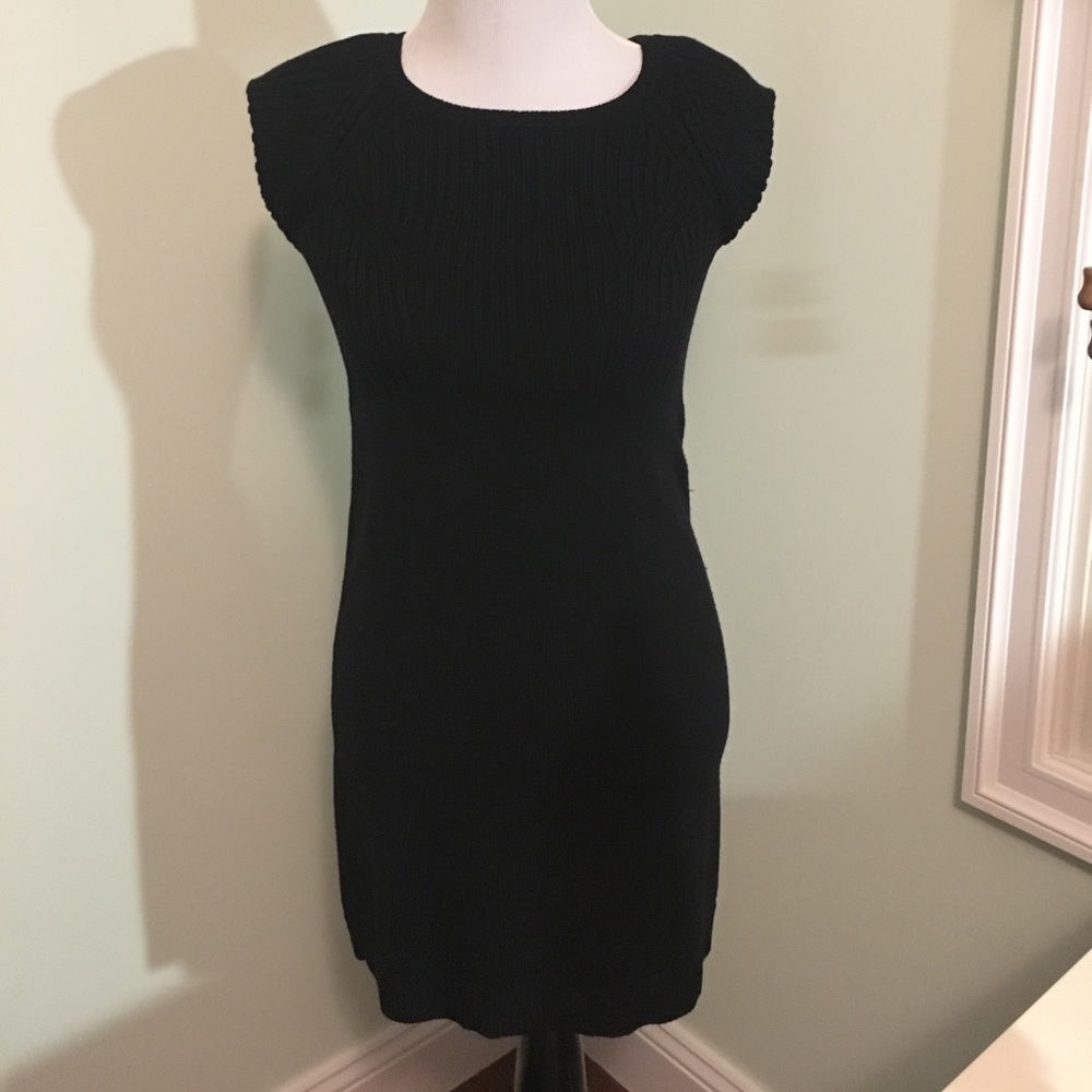 Theory fitted sweater dress