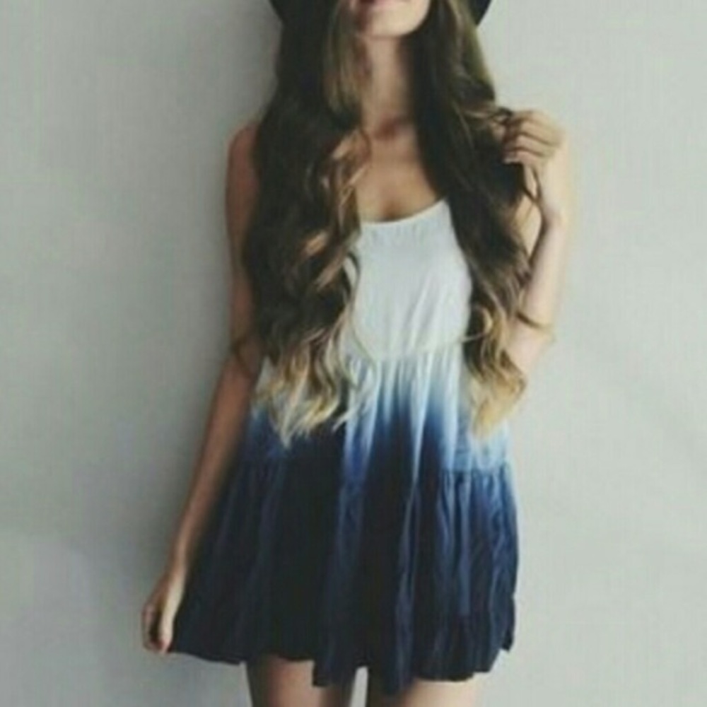 Brandy Melville blue ombre jada