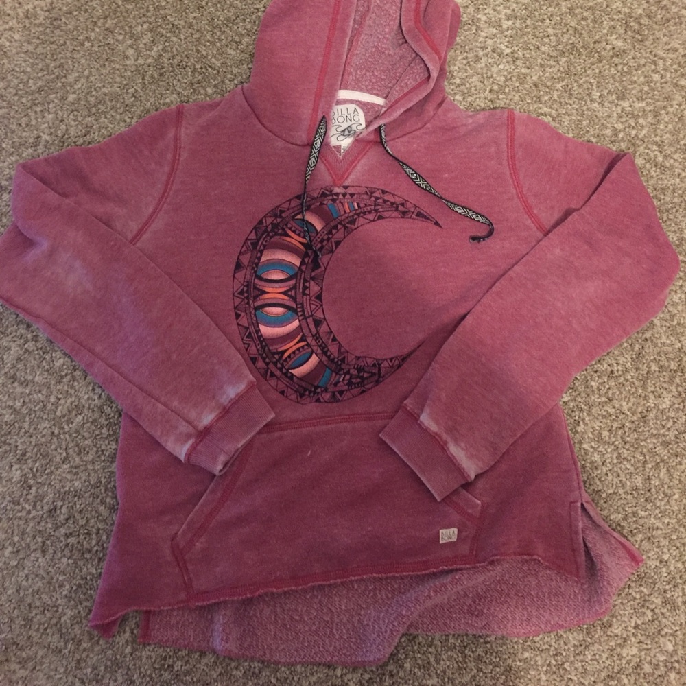Cozy crescent moon sweatshirt
