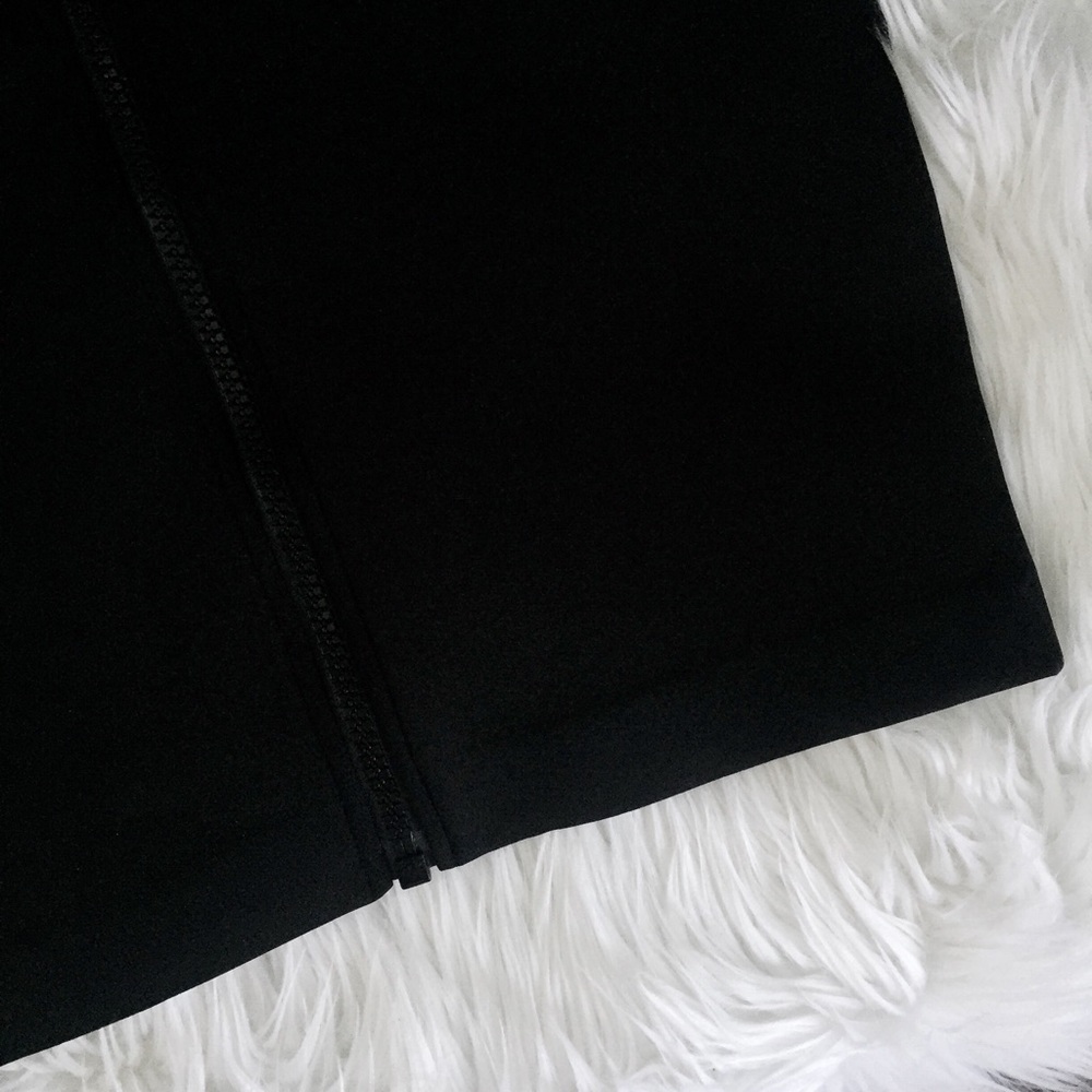 Strapless Zipper Neoprene Dress - Picture 7 of 8