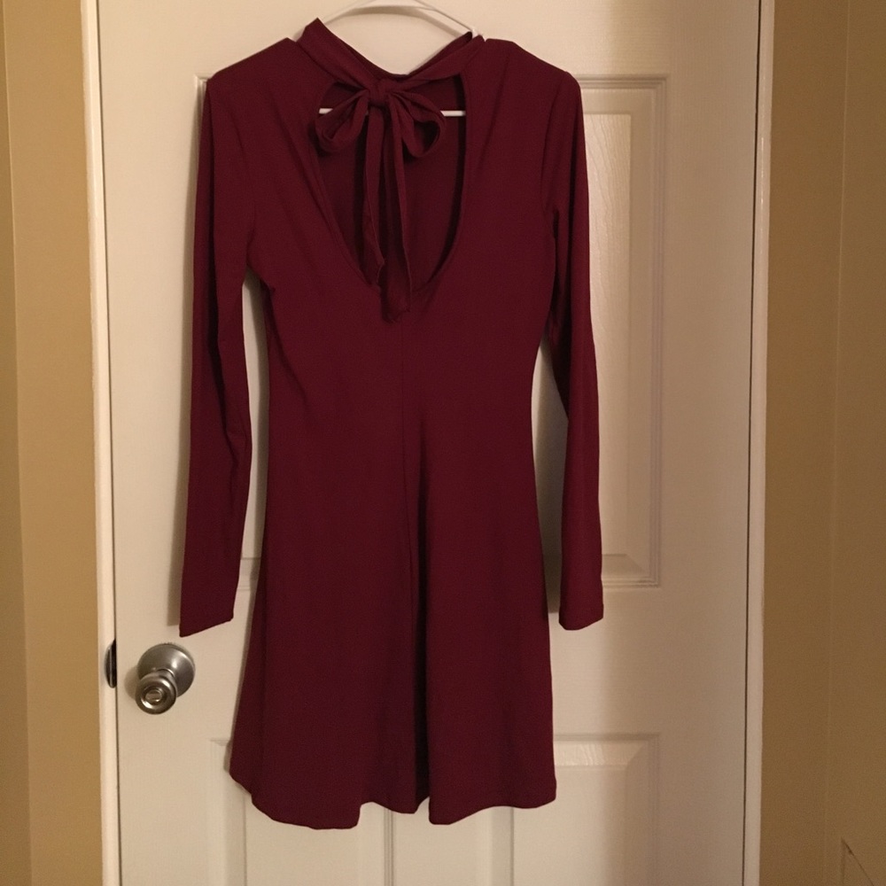 (First Photo is Back) Red Dress