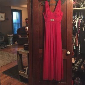 Red prom dress