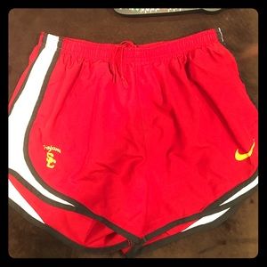 USC Trojan running shorts