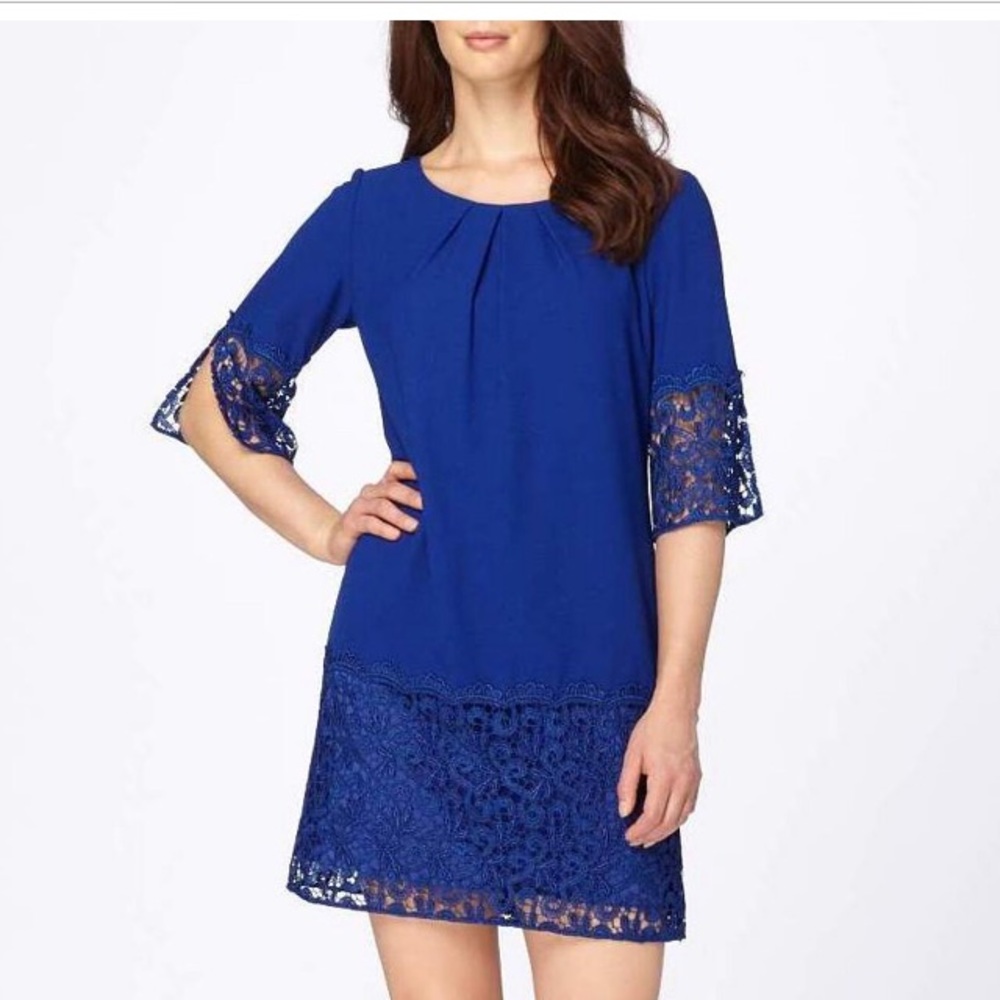 NWOT Tahari Cobalt blue dress💙