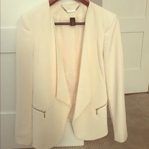 White/cream blazer - White House Black Market
