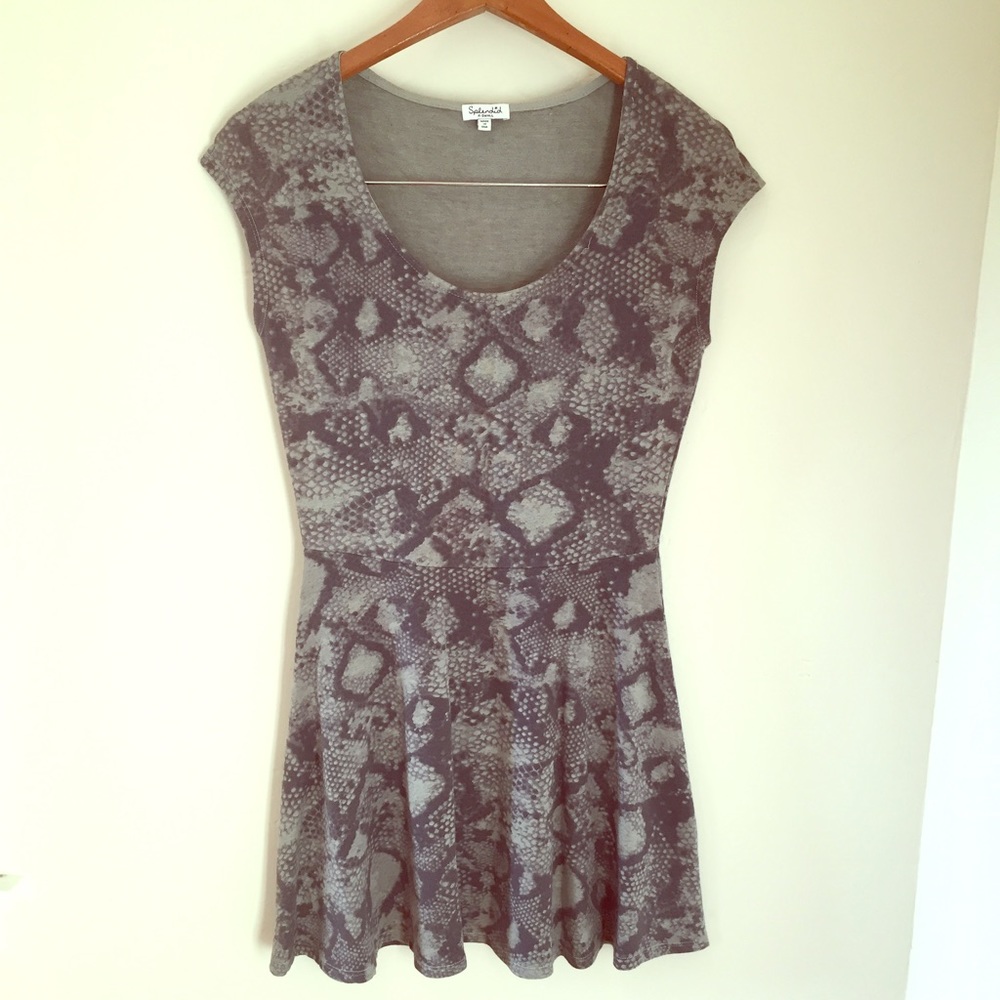 Splendid snake skin print dress