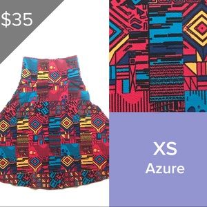 LuLaRoe Azure Skirt NWT