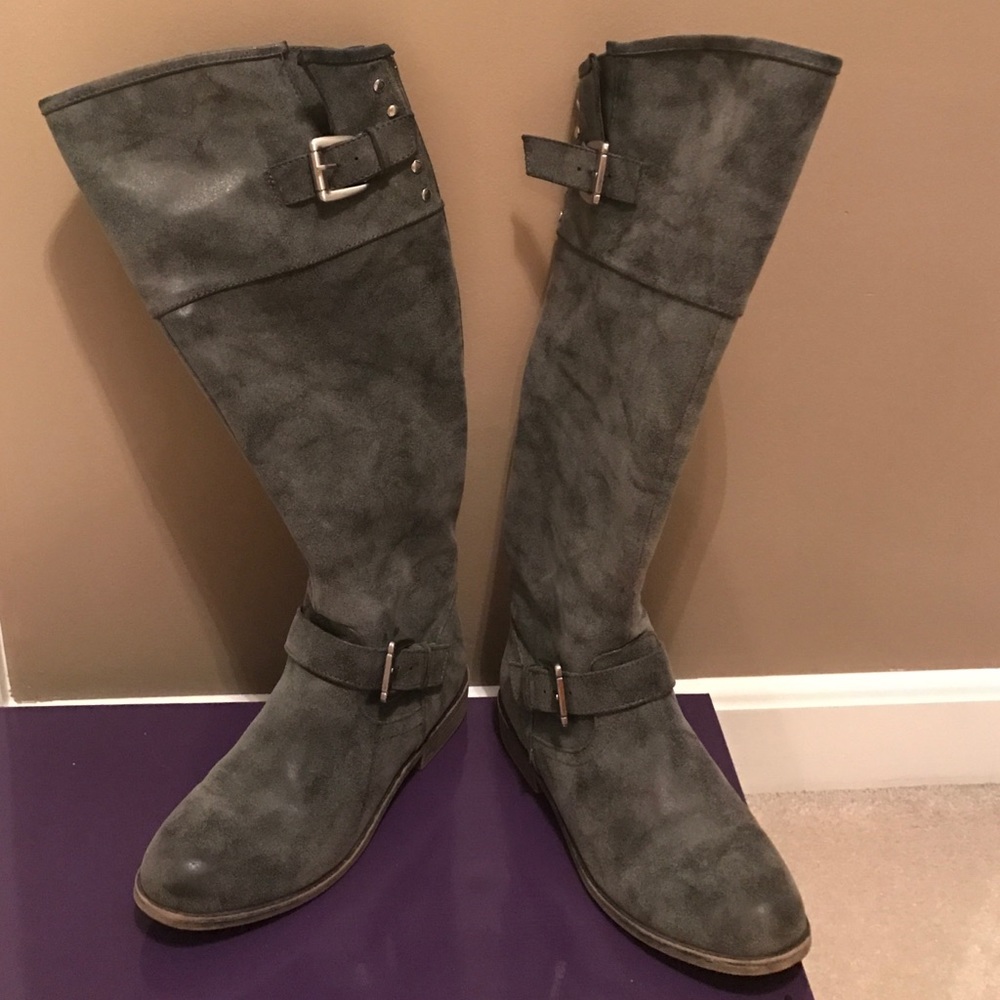Madden Girl Tall Grey boots
