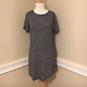 LANI CALIFORNIA Striped T-Shirt Dress
