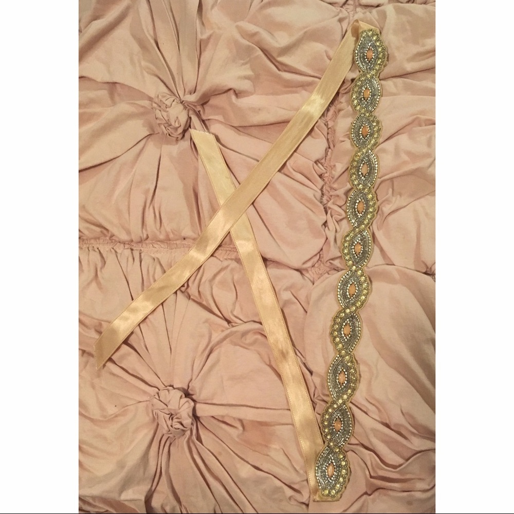 beaded anthropologie belt